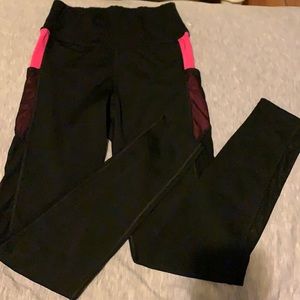 Popfit Athletic mesh panel leggings Small